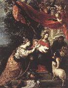 CEREZO, Mateo The Mystic Marriage of St Catherine klj oil